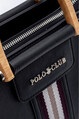 Polo Club 4 Bölmeli Ayarlanabilir Bambu Saplı Omuz Çantası